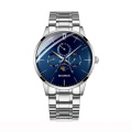 Top quality transparent men moonphase automatic watch multi-function japan movt chronograph watches